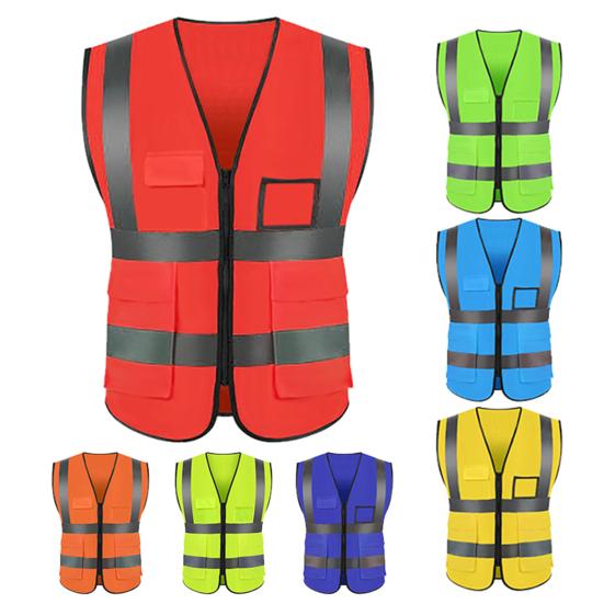 Vest Reflective Breathable Cloth Safety Protective Vest for Outdoor