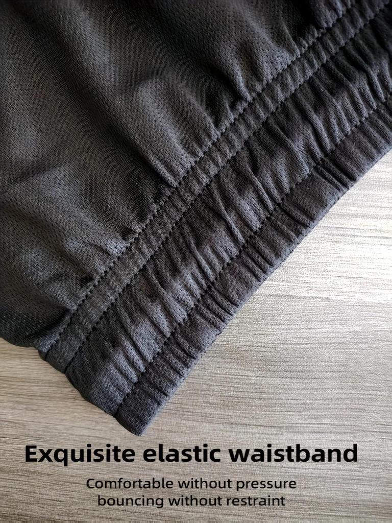 New Men's Summer Casual Mesh T-shirt & Shorts Set