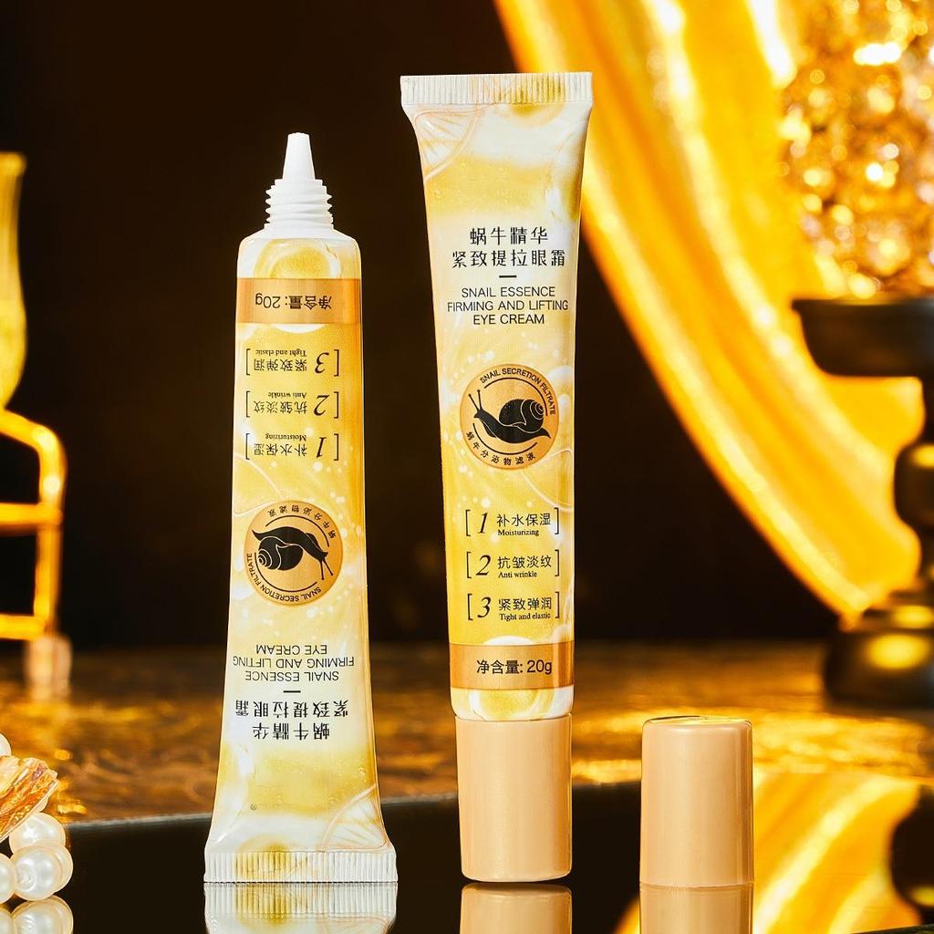 Eye Cream Collagen Anti Wrinkle Moisturizing Remove Bags Puffy Eyes Dark Circles Eye Massage Essence Cream