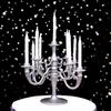 9 Pcs Candles and Candlestick Bracket 1 Set Cake Topper Birthday Party  Candle Holders Toppers Decoration