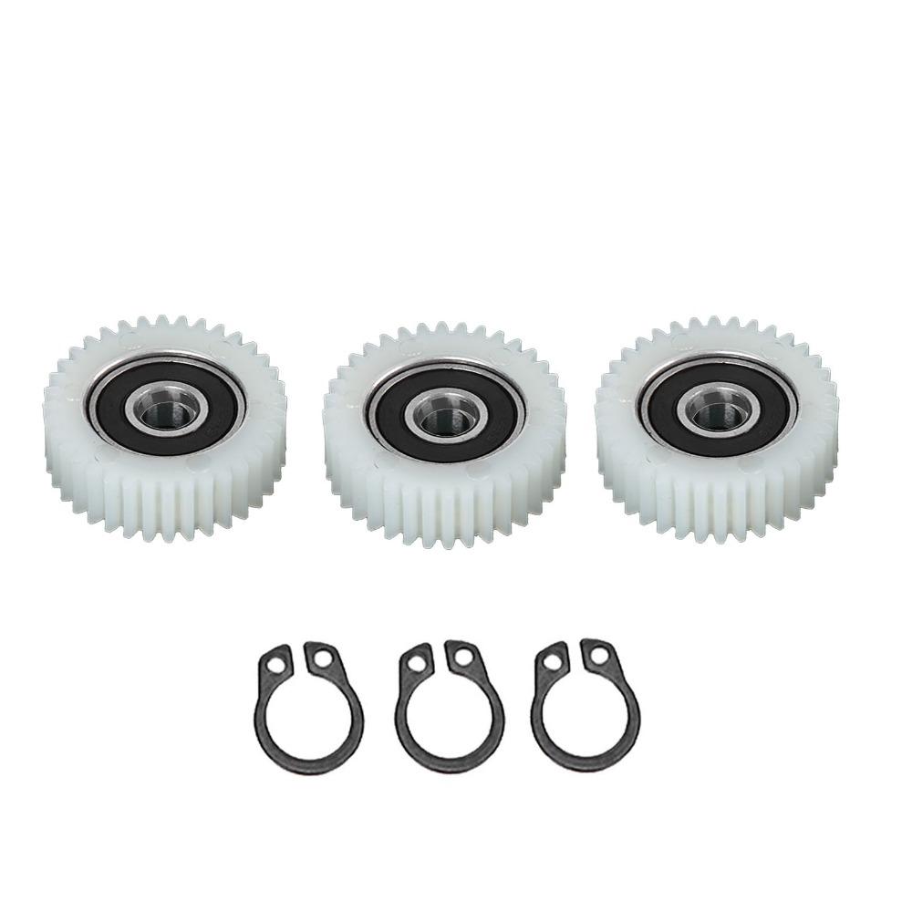 3 Stück Nylon E-Bike Motorzahnrad 38mm Elektromotorzahnrad Langlebiges Motorkupplungszahnrad Motorbaugruppe