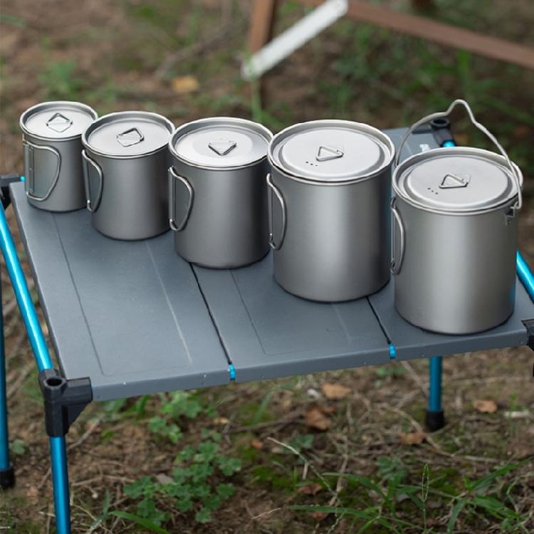 Camping Drinking Water Cup Travel Cookware Drink Cup Tourist Mug Coffee Mug Picnics Utensils Outdoor Kitchen Equipment