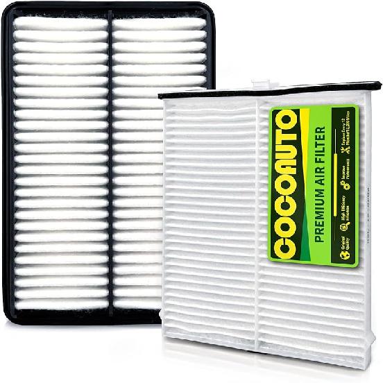 Cabin Engine Air Filter Kit For Mazda CX-5 CX5 (2013-2024) 2.0L/2.5L Naturally Aspirated Gas Only, Mazda 3 (2014-2018) 2.0L/2.5L, Mazda 6 (2014-21)