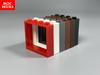 Non-Toxic Moc Bricks Door Frame Glass Window 1X4X3 60594 60603 Diy Architecture House Building Blocks Toys Kids Plastic Dolls