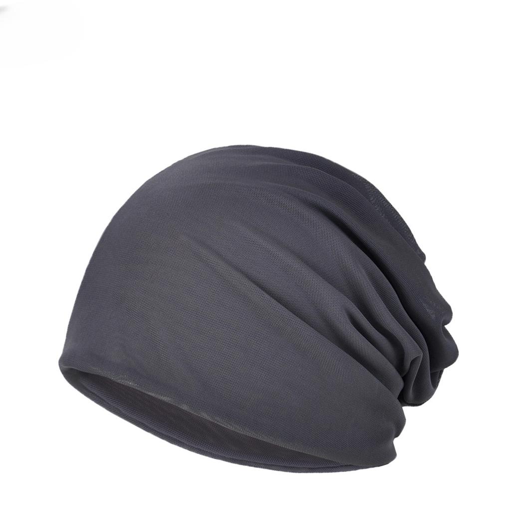 Summer Mesh Headgear Men'S And Women'S Outdoor Sports Sunscreen Breathable Light Soft Thin Quick-Drying Pullover Hat Scarf Dual-Purpose