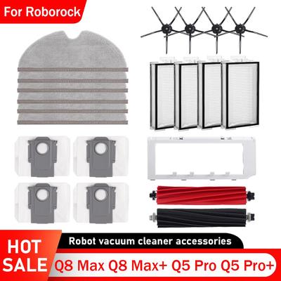 Pro robotický vysavač Roborock Q8 Max Q8 Max+ Q5 Pro Q5 Pro+ Náhradní díly Mop Sáček na prach Hlavní boční kartáč HEPA filtr Díly