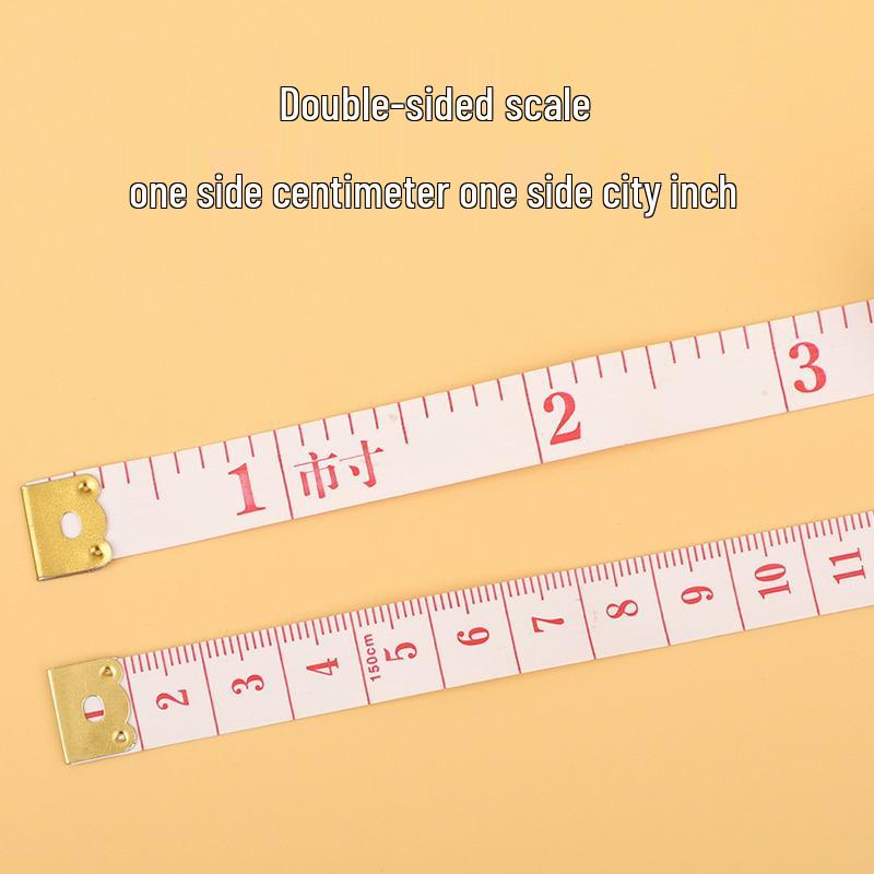 1.5m Thickened Soft Measuring Tape for Bust, Waist, Hip, Leg, and Arm Circumference