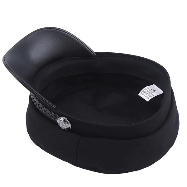Fashion Hat Cap Women Casual Streetwear Rope Flat Cap Elegant Autumn Winter Warm Beret Hat Female