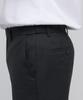 MUSINSA STANDARD Wool Tapered Hidden Banding Crop Slacks [Charcoal Gray]