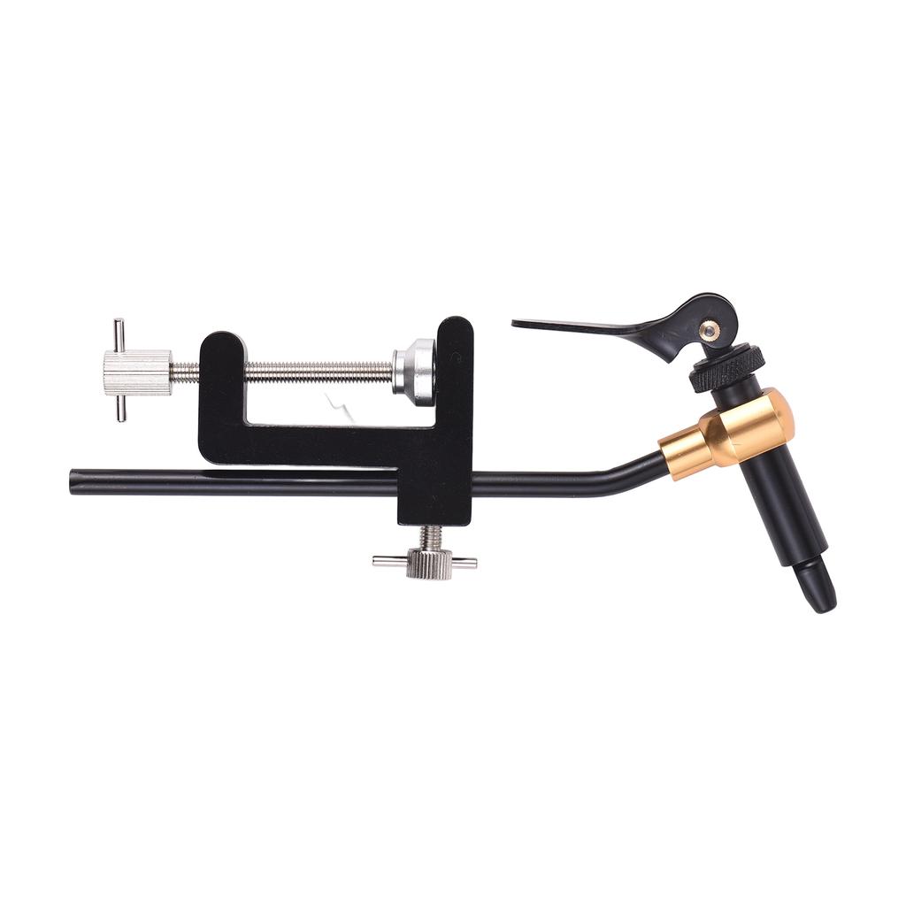 6pcs Fly Tying Kit Fly Tying Vise Whip Finisher Fly Tying Threader Fly Tying Bobbin Fly Tying Bodkin and Scissors 6pcs Fly Tying Kit