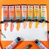Mont Marte Acrylic Paint Set, Pastel Colors, Modern Design, Decorative Items, 24 Colors (36ml), Great Set, Perfect for Fabric, Canvas, Wood Products,