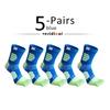 1/5 Paare Sport Zehensocken Kompressions Baumwolle Schweißabsorbierend Deodorierend Fahrrad Marathon Fitness Outdoor Basketball 5-Finger-Socken
