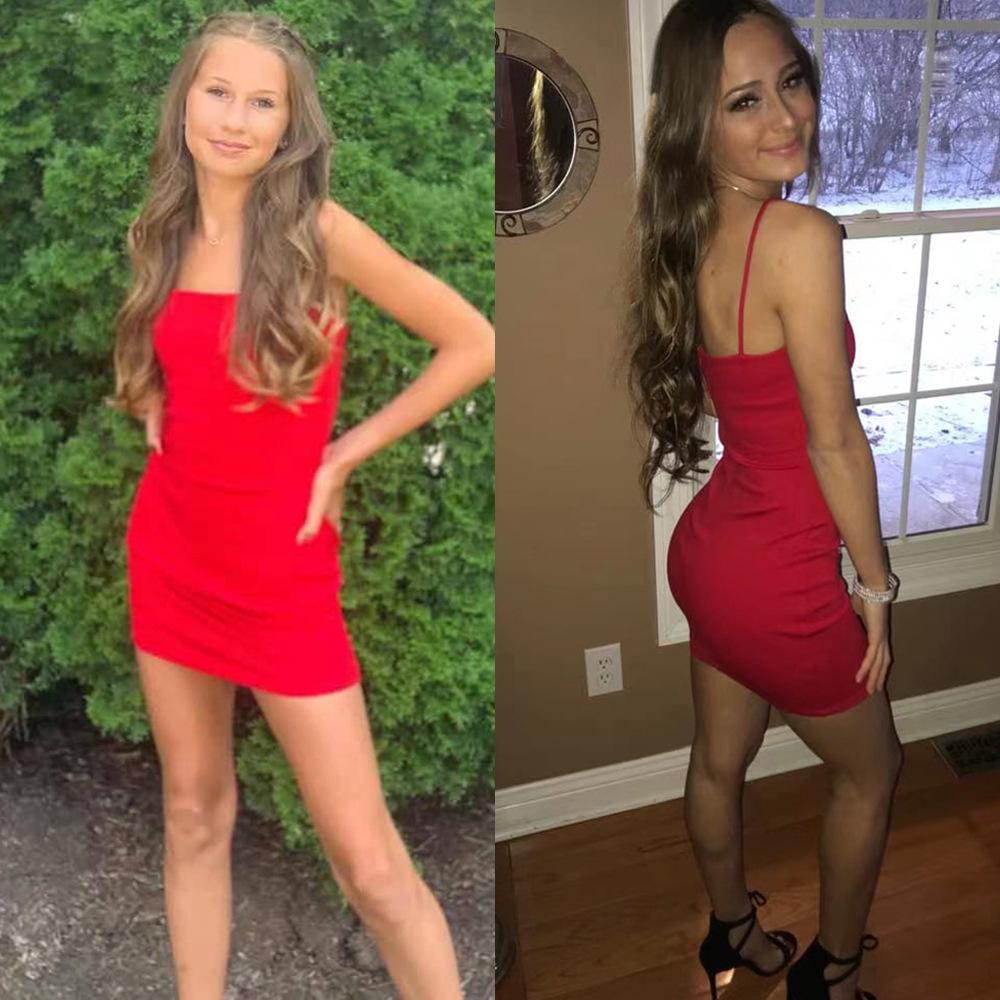 Women's European & American Bodycon Party Dresses - Sexy Strappy Pencil Skirts for Evening Events