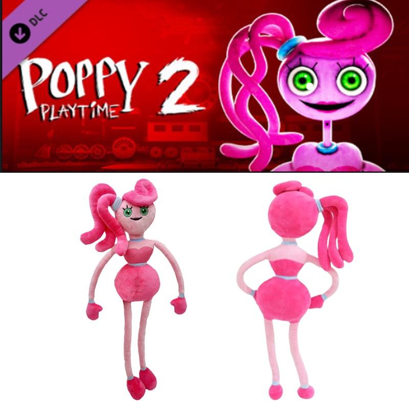 Poppy Playtime Maman Jambes Longues Huggy Wuggy Peluche Pour le Jeu Imaginatif des Enfants et Décor Kawaii 63cm
