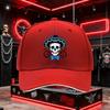 Day Of The Dead Mariachi Skull Baseball Cap Polyester Adjustable Casual Snapback Hat Unisex