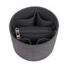 1Pc Soft Felt Cloth Insert Bag Women's Organizer Handbag Felt Travel Bag Insert Liner Purse Organiser Pouch NEW