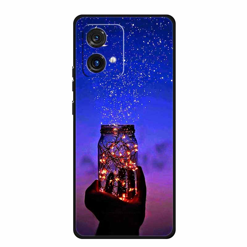 Per Motorola Moto G84 G54 5G Custodia Lusso TPU Morbido Silicone Cover Posteriore per Moto G54 MotoG84 Protettiva Antiurto Fundas