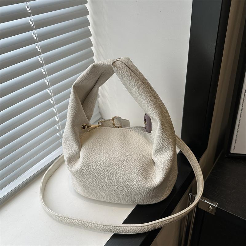 Stylish Simple Texture Handbag Spring Versatile Shoulder Messenger Bag Small Square Bag Women
