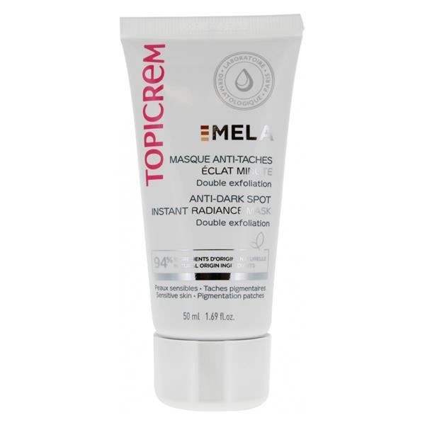 Masque Anti-Taches - TOPICREM - MELA - 50 ml - Exfoliation Douce - Éclat Instantané