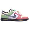 Nike Dunk Abrasion Resistant Low top Skateboard Shoes Women's Green Red HQ3462-191(TeamF-)