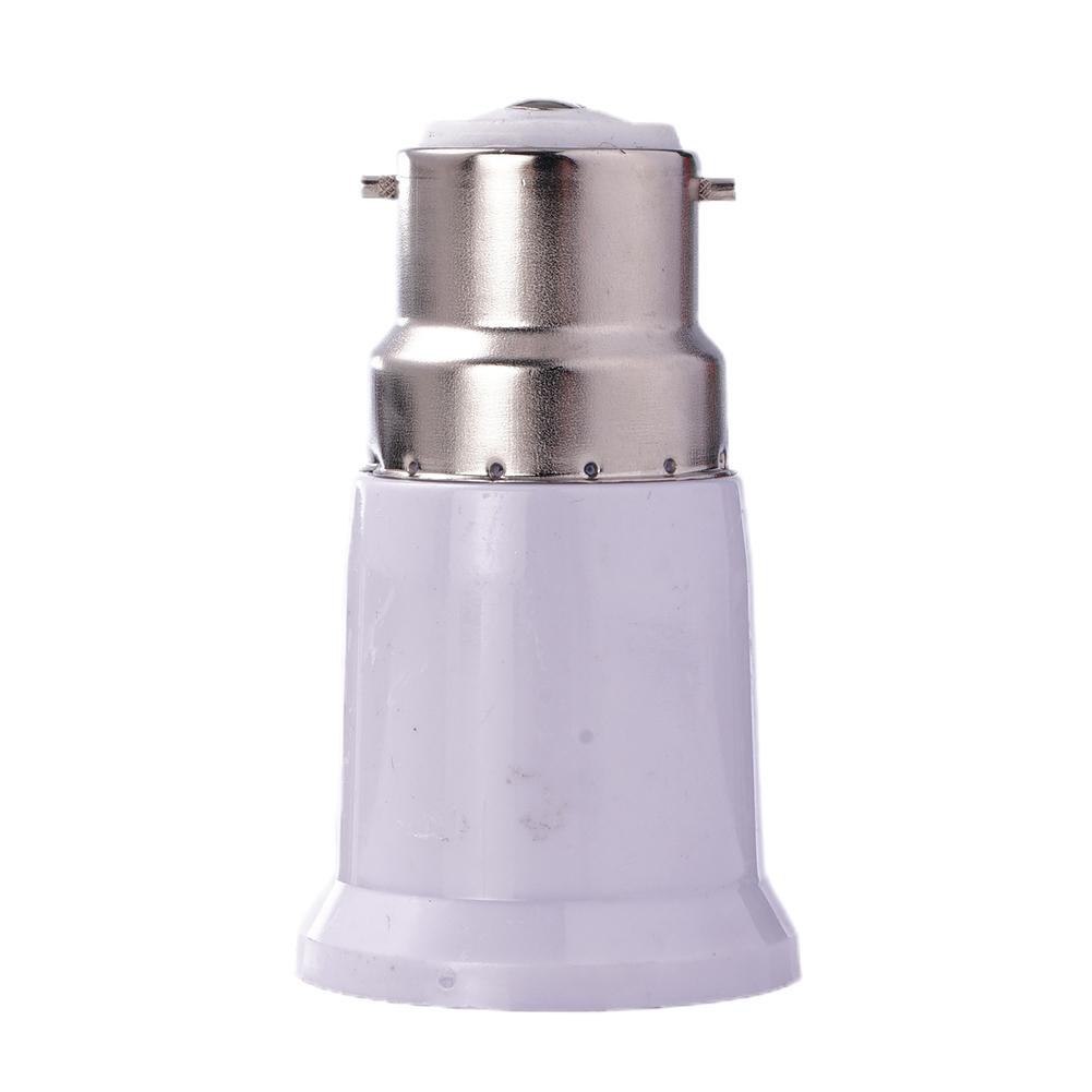 B22 to E27 Lamp Holder Converter holder Bayonet to Screw Lamp Light Socket Bulb Base Spliter Extension Adapter LED Corn Bulb
