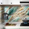 10pcs Imitation Marble 3D Wall Tile Peel and Stick Renovation Tile Sticker  Room Decor
