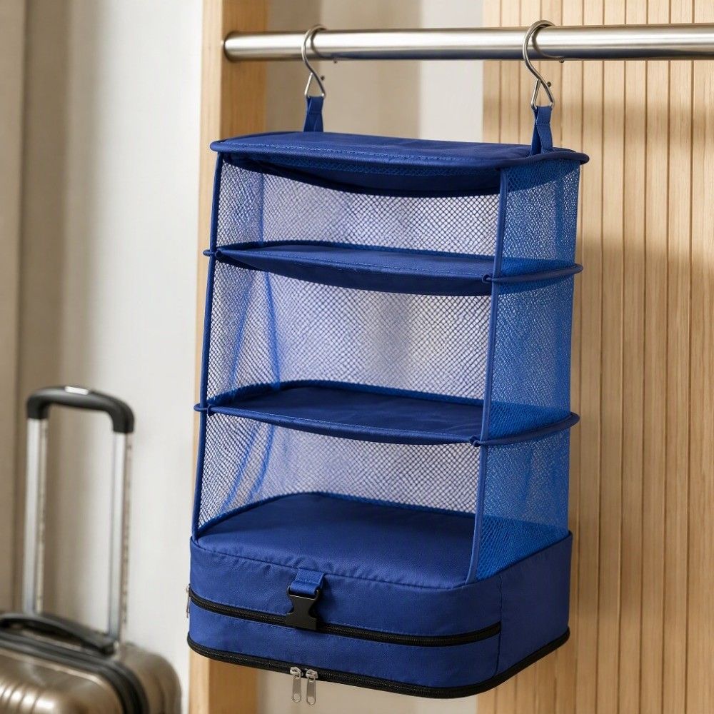 Built-In Shelves Hanging Packing Cubes Durable Luggage Bag Closet Organizer  Clothes Storage