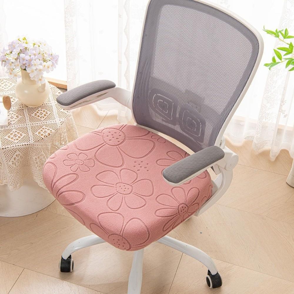 Stretch Jacquard Office Chair Cover Thickened Dining Chair Cover Universal Chair Slipcover Office