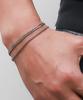 Blancier Double Drip Bm264B1244 Layered Chain Bracelet