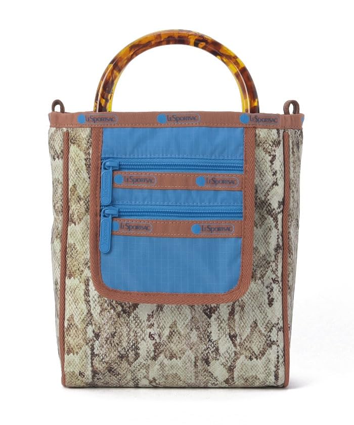 

Официальная сумка-тоут SM 2 ZIP POCKET Wood Ash Python [LeSportsac] TOTE/1443 Женская