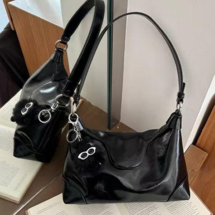 

Женская сумка-тоут 2025 новая большая вместительная сумка через плечо для поездок на работу модный нишевый дизайн высококлассная сумка