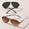 2/3pcs Vintage Aviator Frame Fashion Sunglasses Combination Women Men Trendy Sun Glasses Travel Double Bridge Shades Eyewear UV