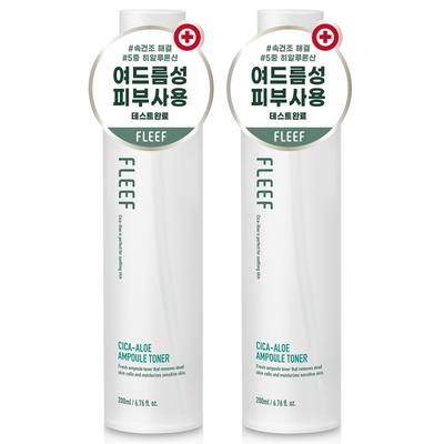 Cica-Aloe Ampoule Toner, 200ml, 2 Units