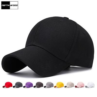 Northwood Solid Casual Kpop Baseball Cap For Men Women Dad Hat Cotton Classic Snapback Hip Hop Sun Caps