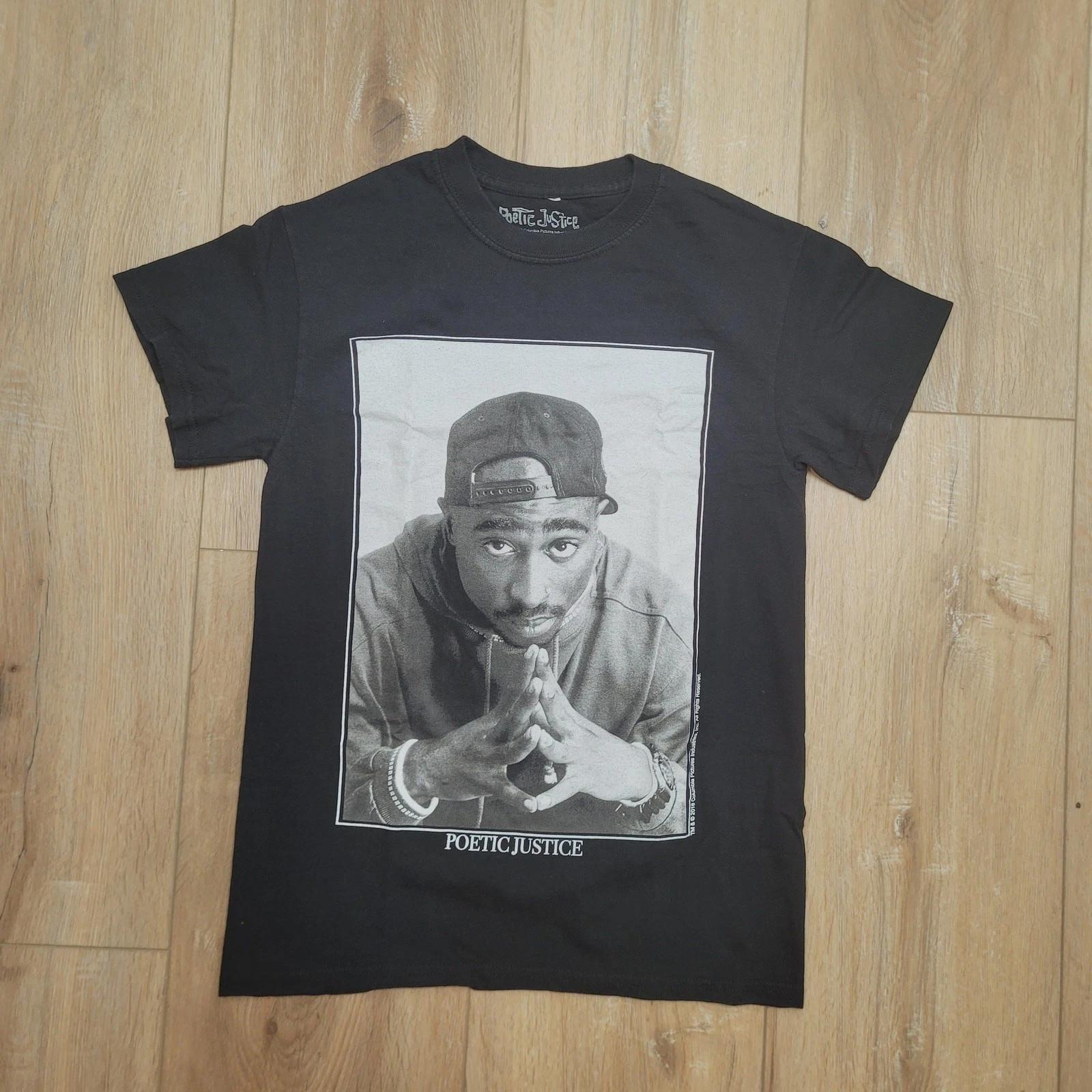 Tupac Shakur 2Pac Poetic Justice T-Shirt Mens Small S Official Movie Tee 4XL