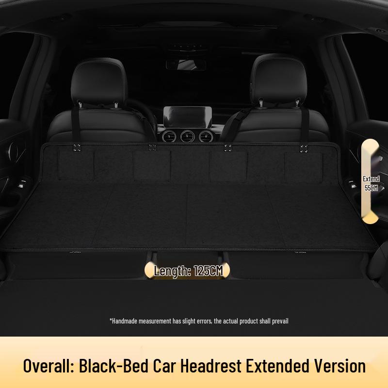 RV Travel Mattress with Headrest for Car Trunk & Rear Seat