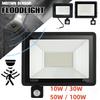 LED Sensor Floodlight Outside Light IP66 Waterproof Security Flood Light 10W 30W 50W Outdoor Garden Spotlight Reflector Lamp