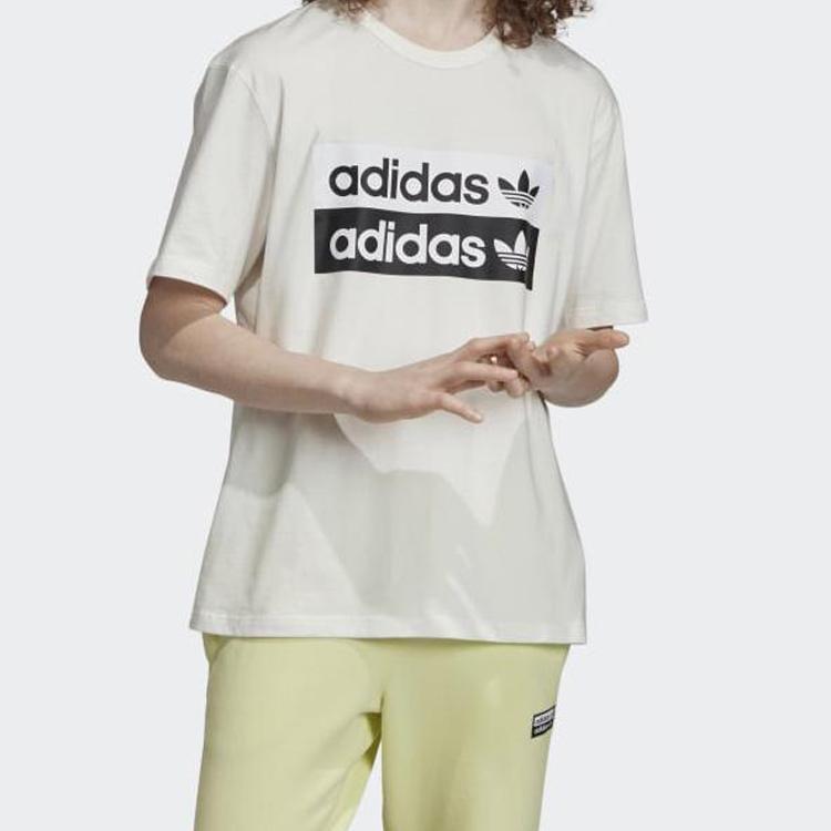 Adidas Originals Vocal Logo Tee Men Tops White ED7195