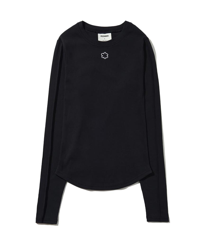 PEACE MAKER Daisy Slim Ls (Black)