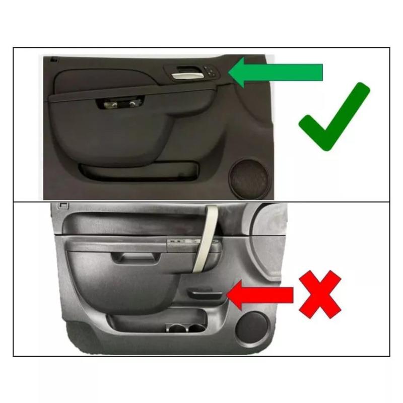 1pc Front Driver Side Door Armrest Repair 80994 For Tahoe Silverado Black 2010-2014 Auto Parts