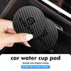 2Pcs Car Coasters Water Cup Holder Pads Anti Slip Accessories For Volvo V50 S60 XC60 S40 XC40 XC90 V70 XC70 C30 V40 V60