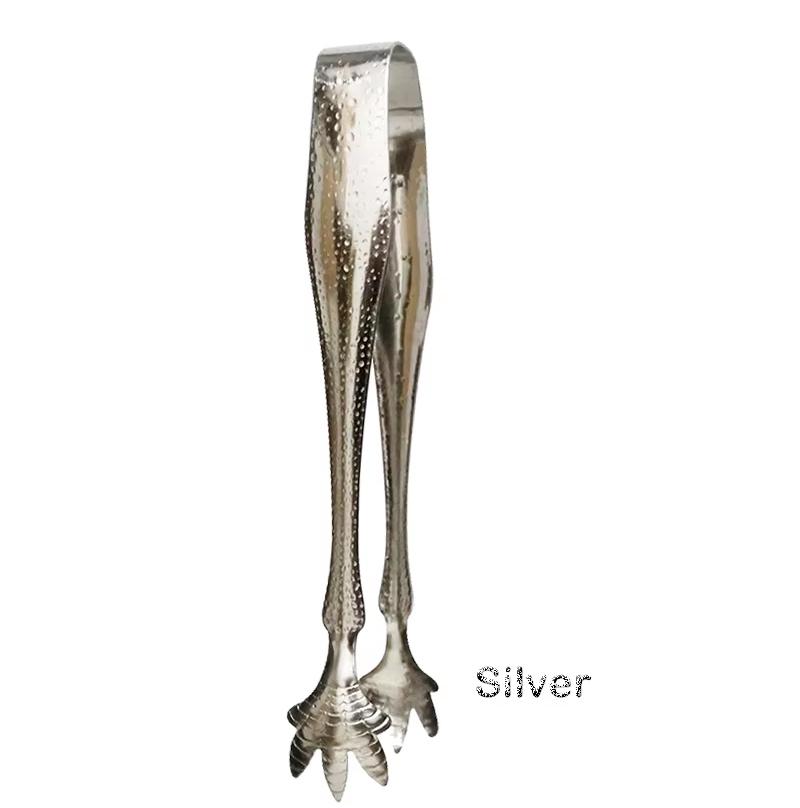 Eiszange aus Edelstahl Talon-Zange, 20cm Gesamtlänge