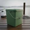 Fishing Lure Bucket 15L Capacity Boilies With Lid Container for Anglers, Camping