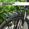 Versatiles Bicycles Cargo Carriers Easyly Install Regulable Bike Luggage Rack for Easy Transport Storage