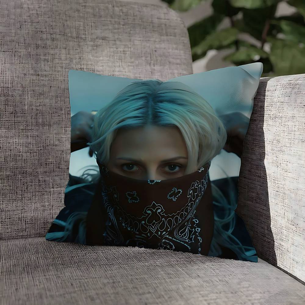 Rock E-Emily A-Armstrong Throw Pillow Case For 45x45cm 40x40cm 55x55cm 50x50cm 30x30cm Square Car Pillowcase Shell