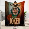 Joker: Dark Comedy Personalized Name Blanket Cozy Customizable Blanket Soft & Cozy Perfect for Nap Couch Sofa Chair Ideal for All Seasons