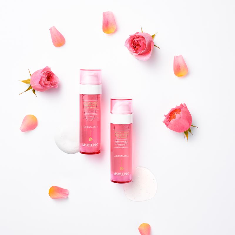 MAXCLINIC Rose Vitamin Aufhellender Ölschaum 110g