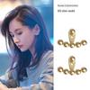 2025 Trendy 925 Silver Korean Style Simple Pearl Earrings for Girls