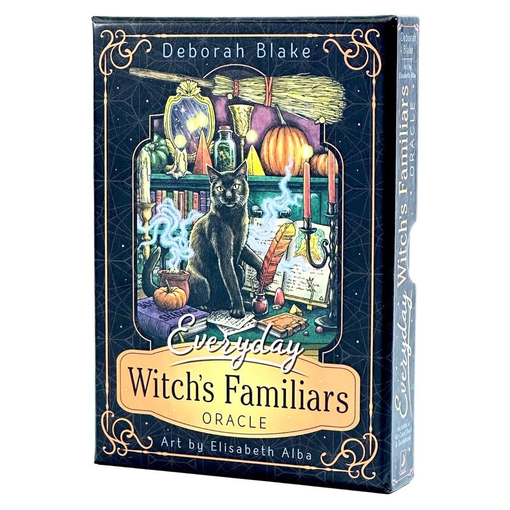 I.I.J Oracle Cards Everyday Witch's Familiars Oracle English Affirmations Fortune Telling Authentic Product