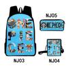 ONE PIECE Student School Bag Luffy Cartoon School Bag Boys Pencil Bag Voyage King Explosion